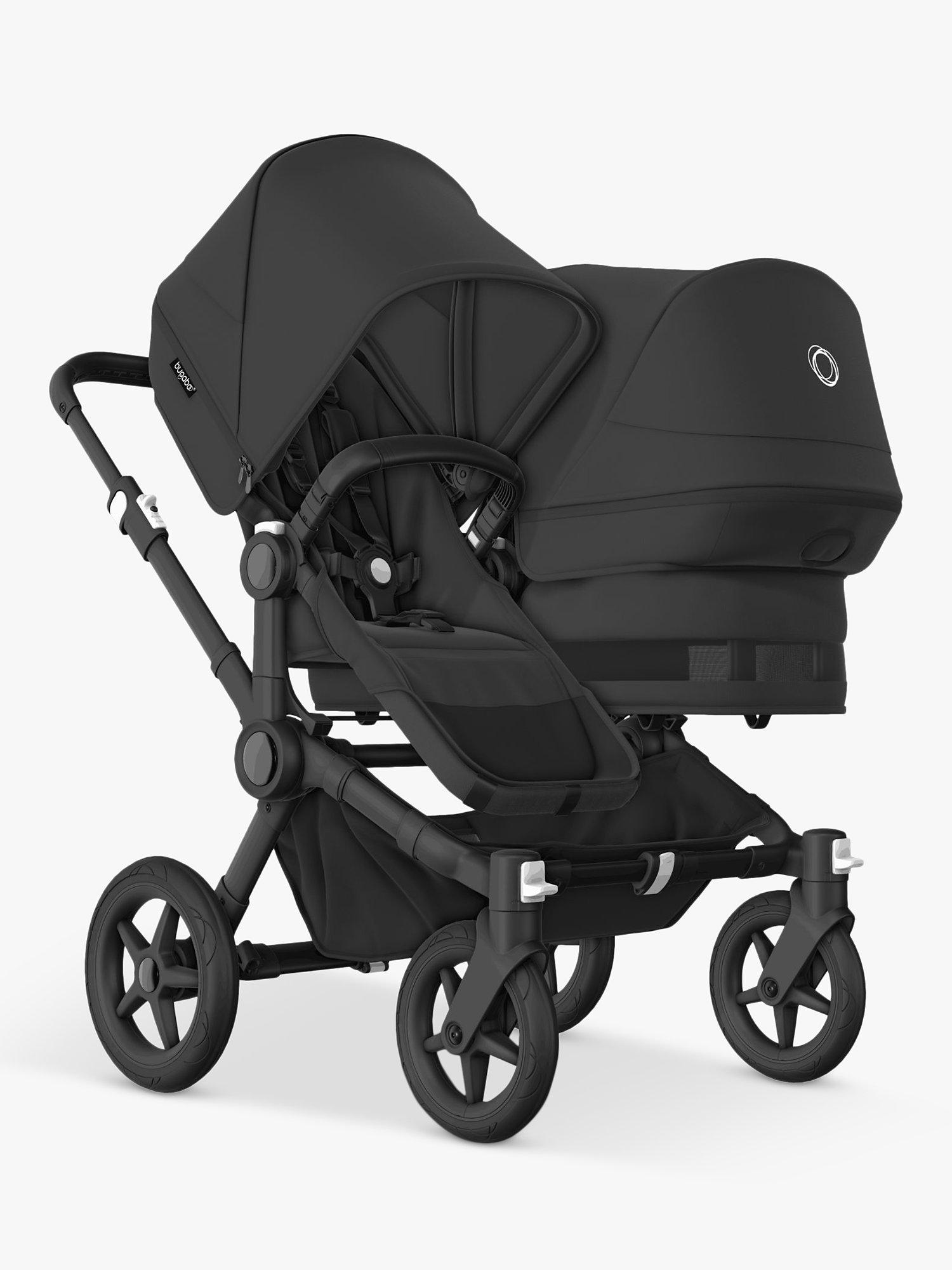 Bugaboo Donkey 5 Duo Pushchair Carrycot Midnight Black