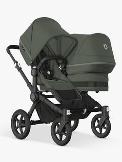 Bugaboo Donkey 5 Duo Pushchair & Carrycot, Forest Green