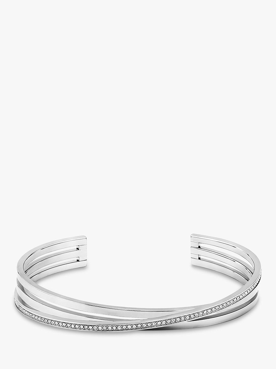 HUGO BOSS Crystal Cuff Bracelet