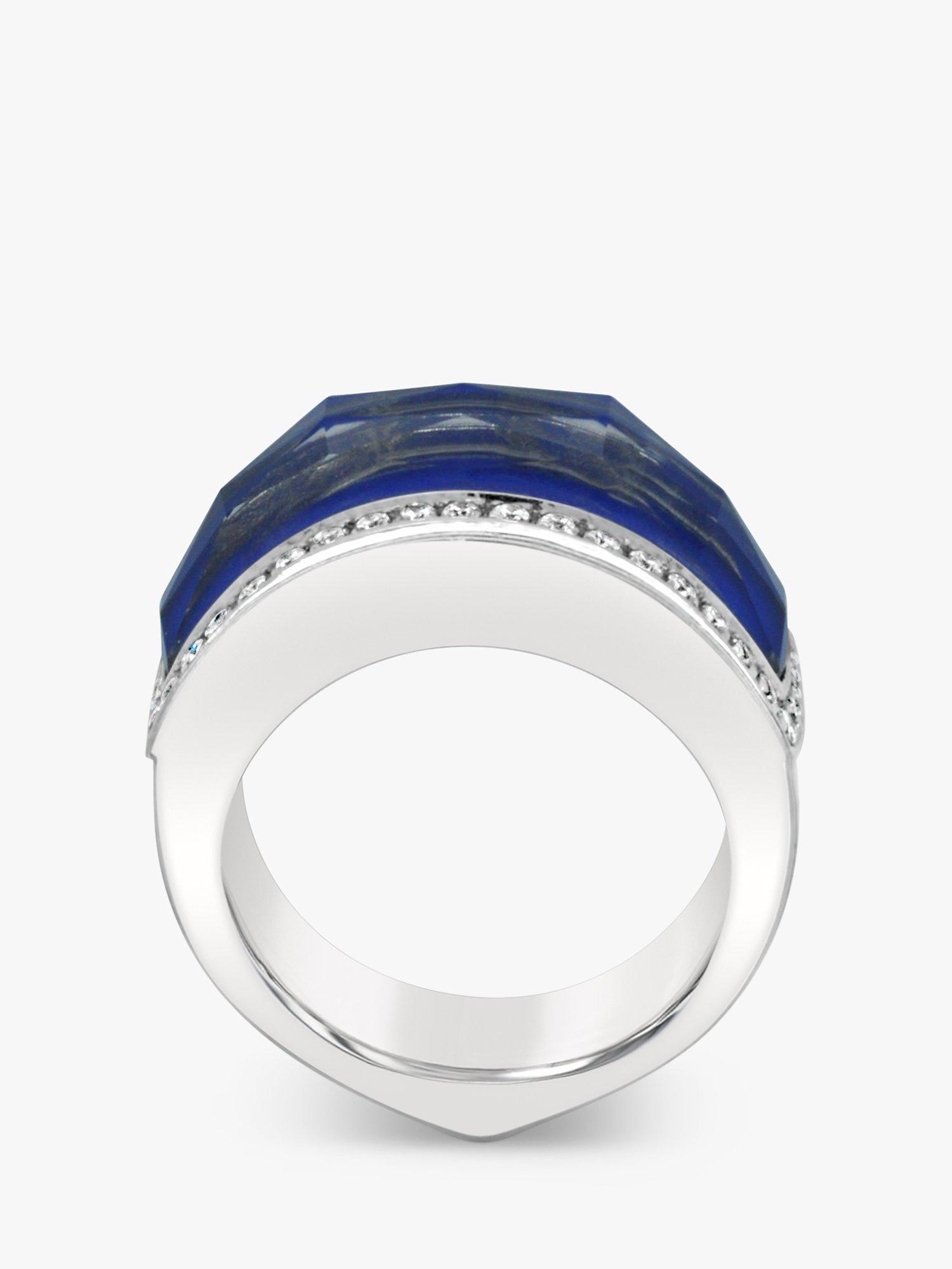 Product image 4 of 5, which shows Milton & Humble Jewellery Pre-Loved Stephen Webster 18ct White Gold Quartz & Diamond Ring, Dated 2007