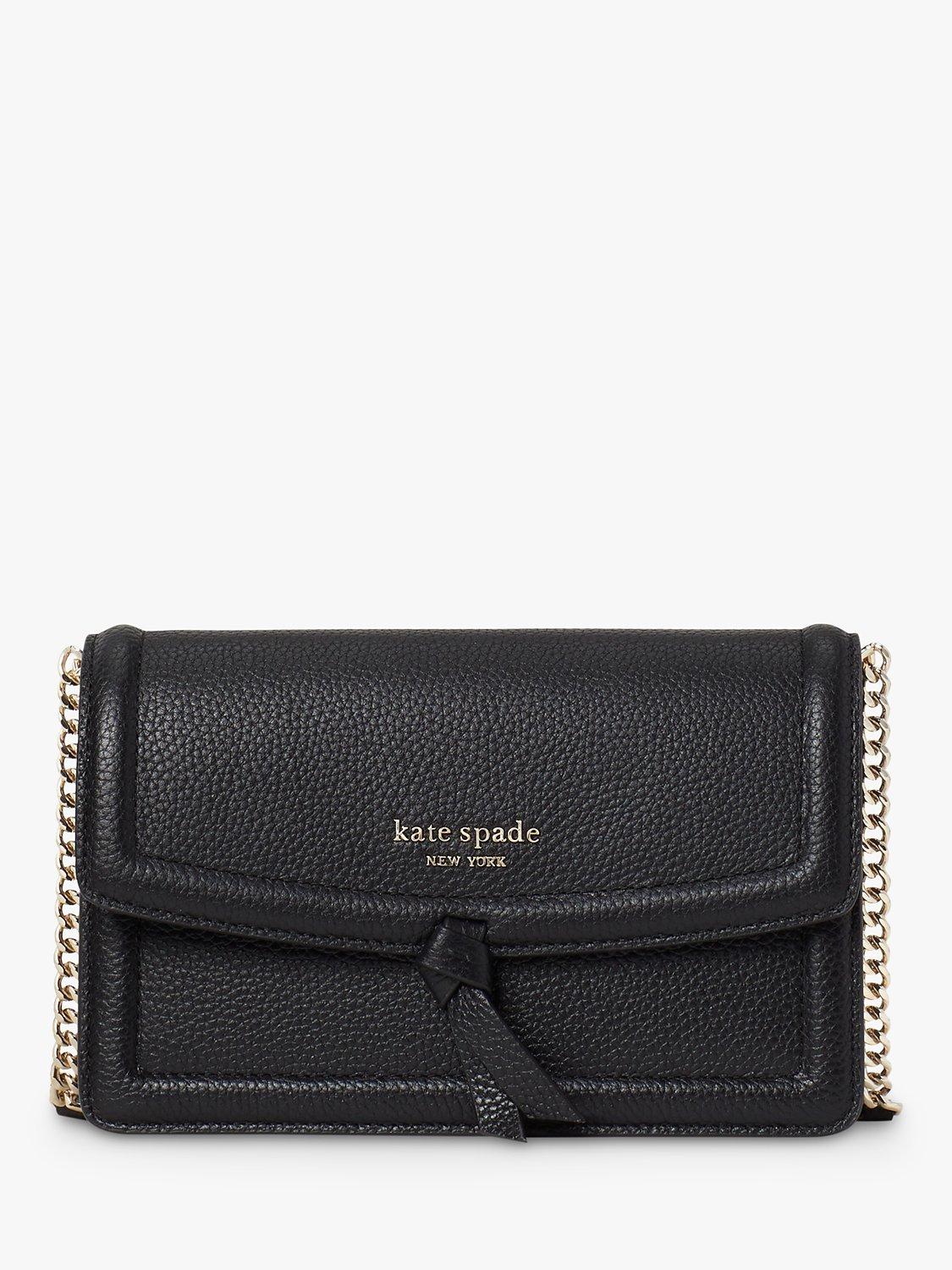 kate spade new york Knott Leather Chain Cross Body Bag