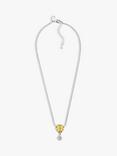 Eclectica Pre-Loved Swarovski Crystals Drop Pendant Necklace