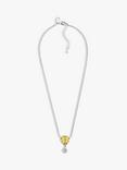 Eclectica Pre-Loved Swarovski Crystals Drop Pendant Necklace