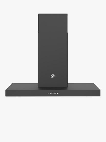 Bertazzoni Master Series 90cm Chimney Cooker Hood, Black