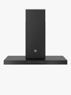 Bertazzoni Professional Series 90cm Chimney Cooker Hood, Black
