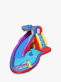 Happy Hop Inflatable Shark Slide, Multi Multi