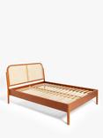 John Lewis Rattan Bed Frame, King Size, Cherry