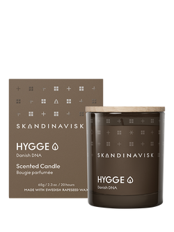 SKANDINAVISK Hygge Scented Candle, 65g, Brown