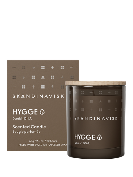 SKANDINAVISK Hygge Scented Candle, 65g, Brown