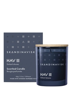 SKANDINAVISK Hav Scented Candle, 65g, Blue