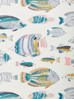 John Lewis Tropical Fish Wallpaper, Multi