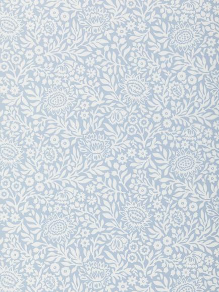 John Lewis Hidcote Wallpaper, Ice Blue