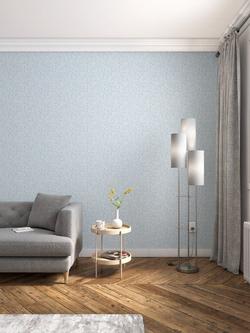 John Lewis Hidcote Wallpaper, Ice Blue