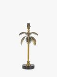 John Lewis + Matthew Williamson Palm Metal/Marble Lamp Base, Green, H43.5cm