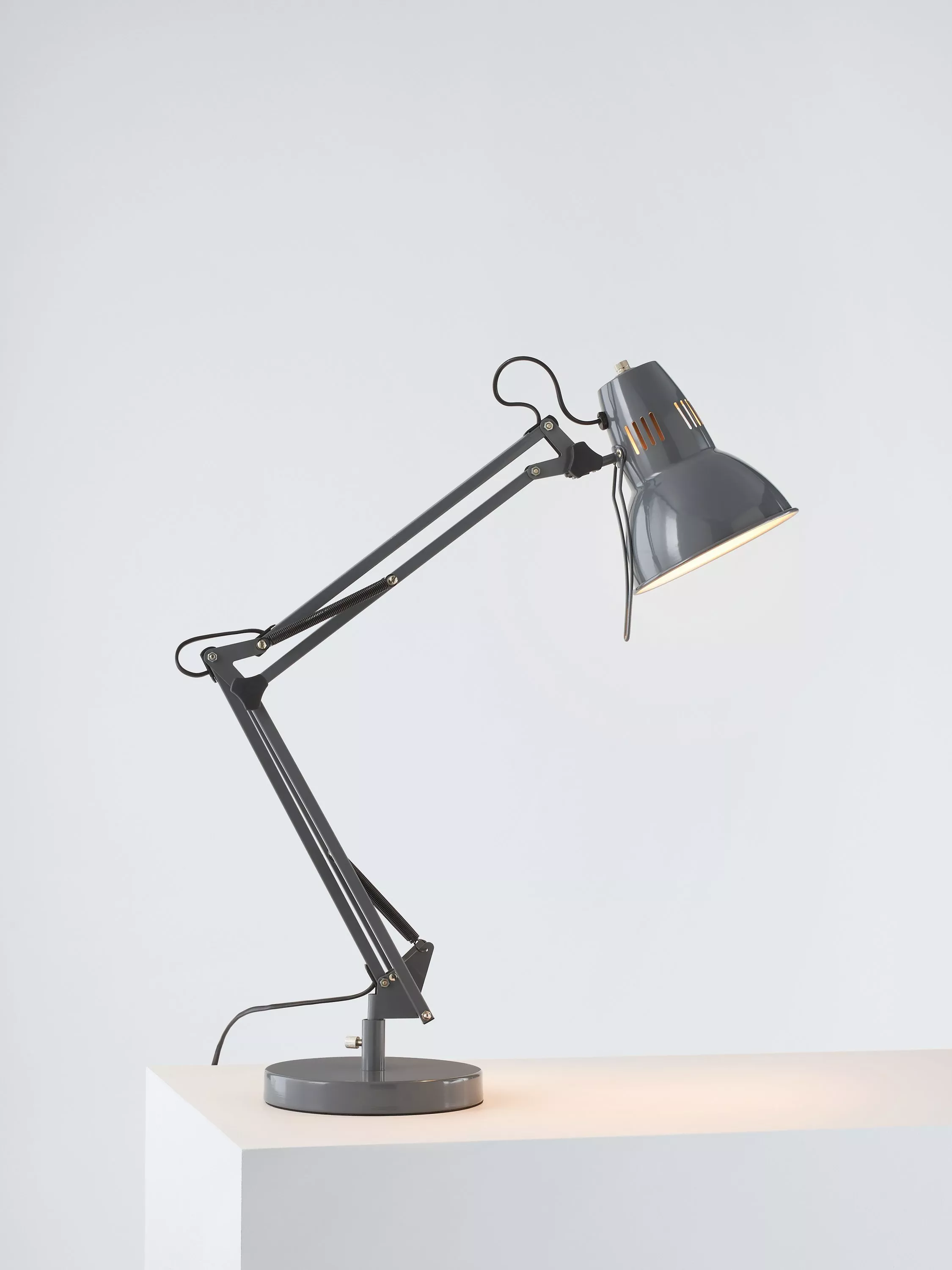 John Lewis Elliott Desk Lamp Graphite
