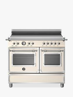 Bertazzoni Heritage Series 100cm Electric Range Cooker with Induction Hob, Ivory