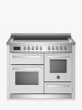 Bertazzoni Professional Series XG 110cm Electric Range Cooker with Induction Hob, White