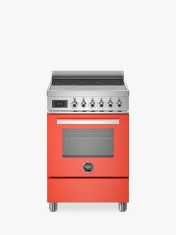 Bertazzoni Professional Series 60cm Electric Range Cooker with Induction Hob, Orange