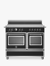 Bertazzoni Heritage Series 100cm Electric Range Cooker with Induction Hob, Black