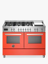 Bertazzoni Professional Series Electric Range Cooker with Induction Hob Stainless Steel