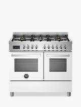 Bertazzoni Professional Series 100cm Dual Fuel Range Cooker, White