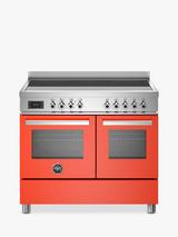 Bertazzoni Professional Series 100cm Electric Range Cooker with Induction Hob, Orange