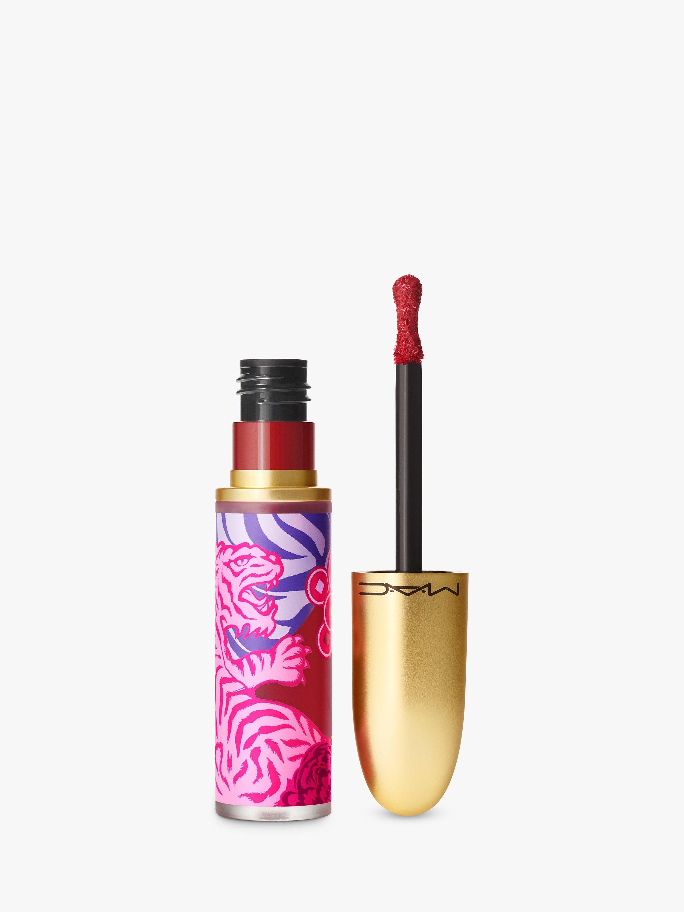 MAC Powder Kiss Liquid Lip Colour - Lunar Luck, Peachy Party