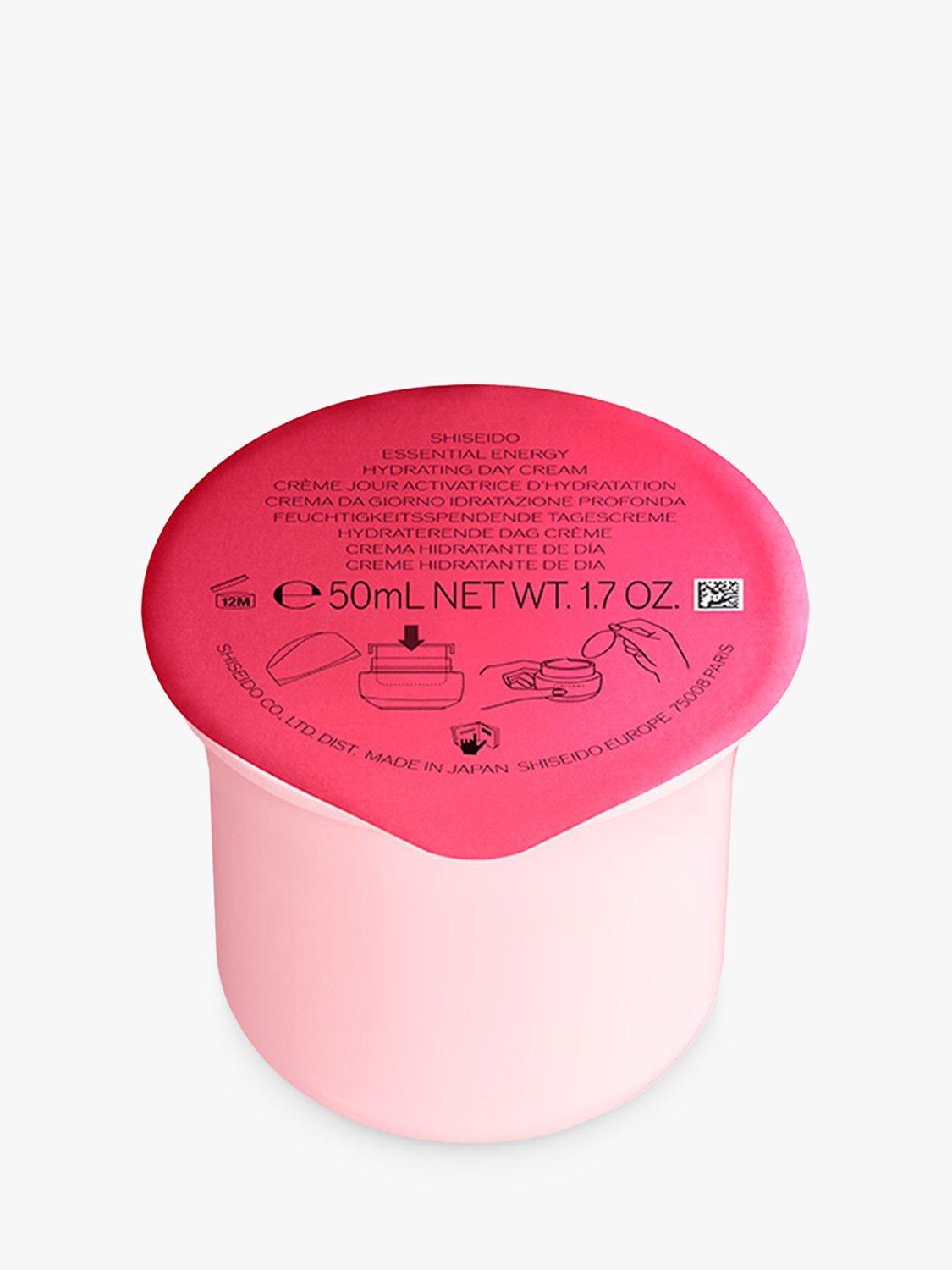 Product image 2 of 6, which shows Shiseido Essential Energy Hydrating Day Cream SPF 20, Refill, 50ml