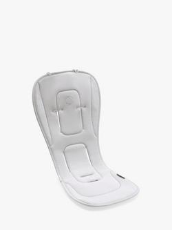 Bugaboo Dual Comfort Seat Liner, Light Grey Melange
