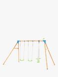 TP Toys Knightswood Triple Wooden Swing Set