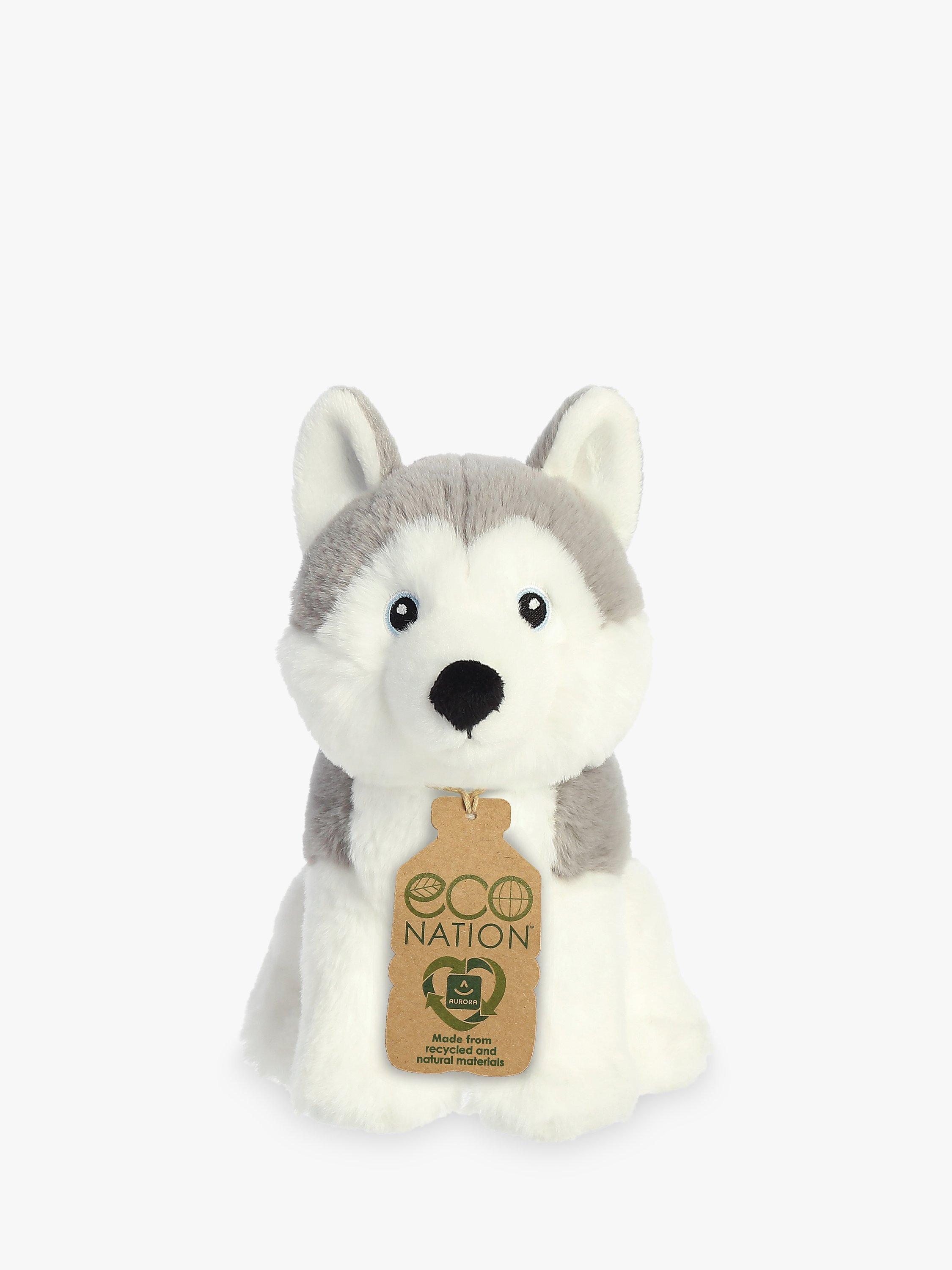 Aurora World Eco Nation Husky Dog Soft Toy