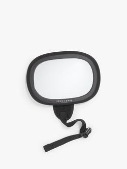 John Lewis ANYDAY Baby Back Seat Car Mirror, Black