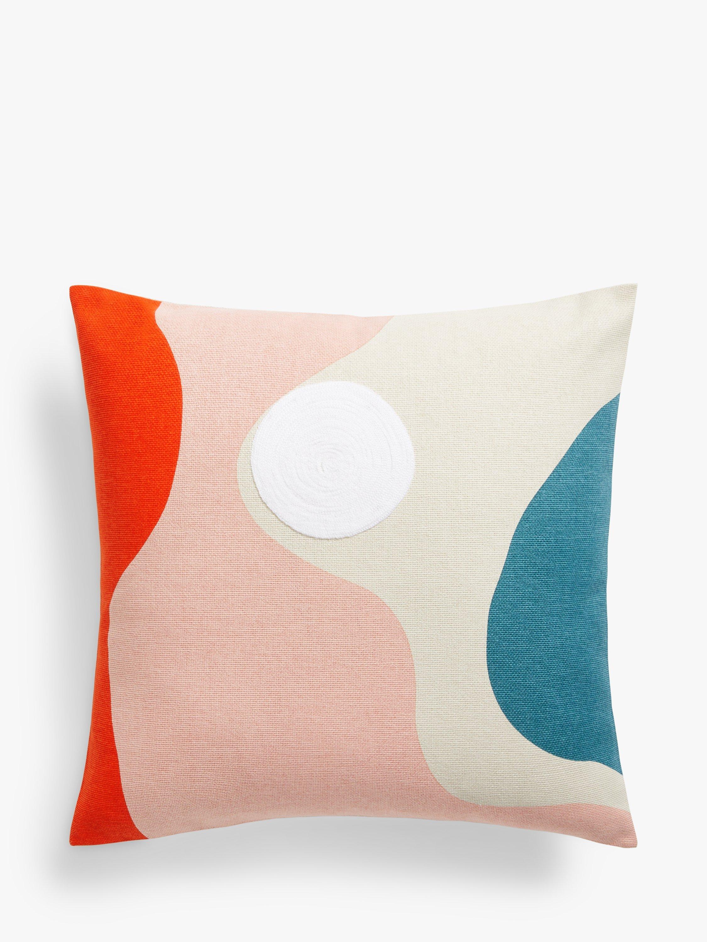 John Lewis ANYDAY Aperture Cushion, Pink