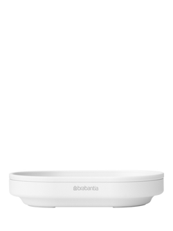 Brabantia MindSet Soap Dish, Mineral Fresh White