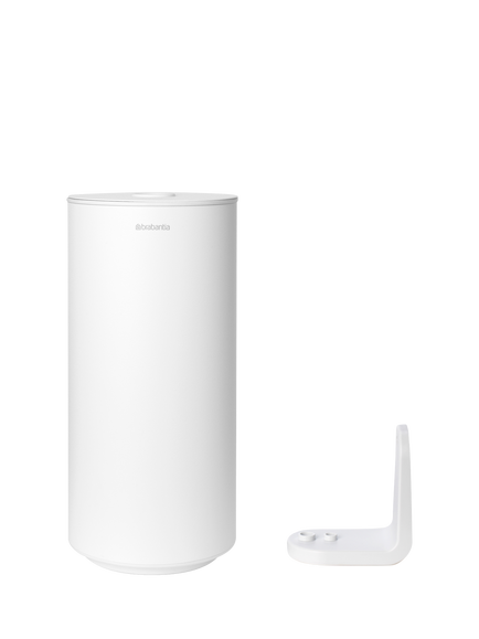 Brabantia MindSet Toilet Roll Dispenser, Mineral Fresh White