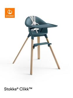 Stokke Clikk Highchair, Fjord Blue, Fjord Blue