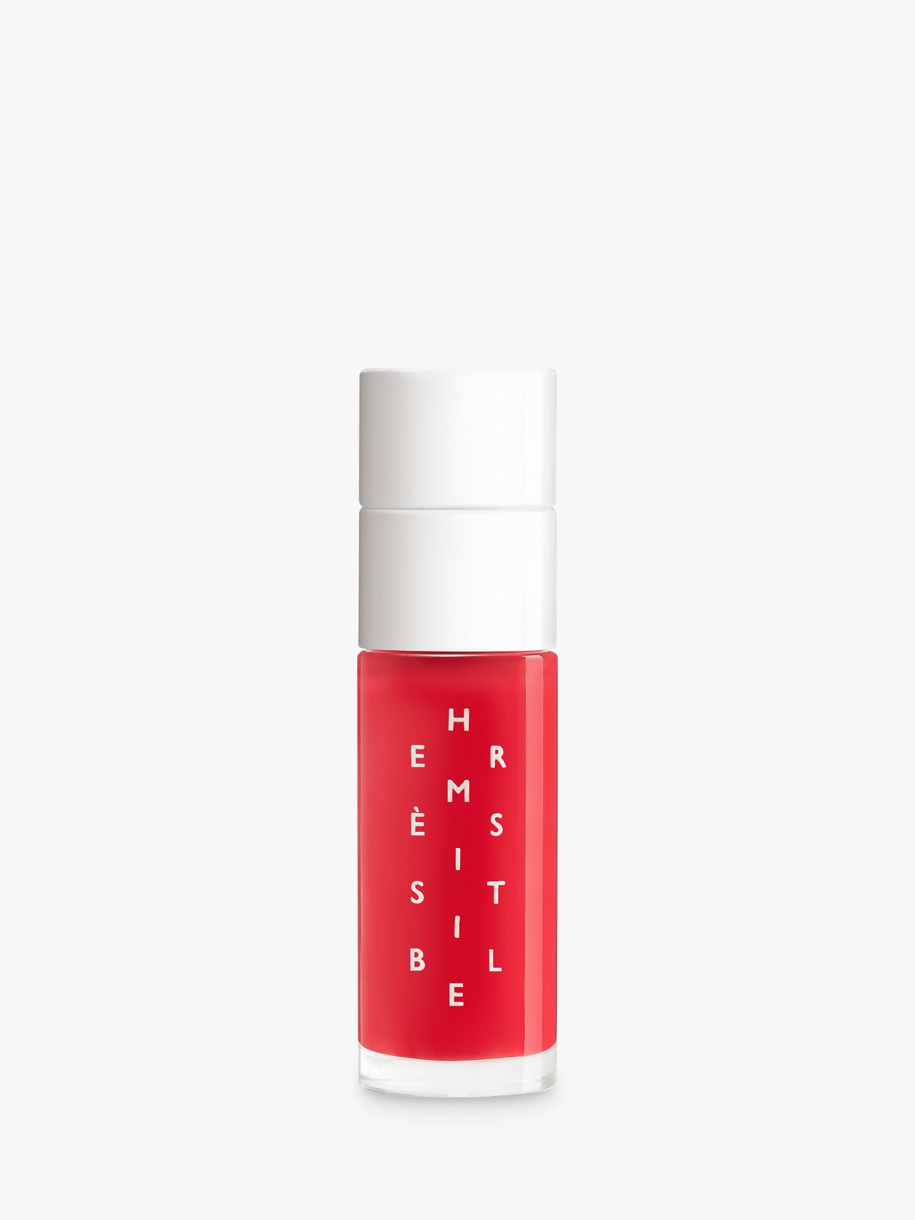 Product image 1 of 10, which shows Hermès Hermèsistible Infused Care Oil Lip Gloss, 04 Rouge Amarelle