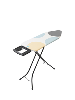 Brabantia Ironing Board C, 124 x 45cm, Solid Steam Iron Rest - Spring Bubbles - view 2, Spring Bubbles