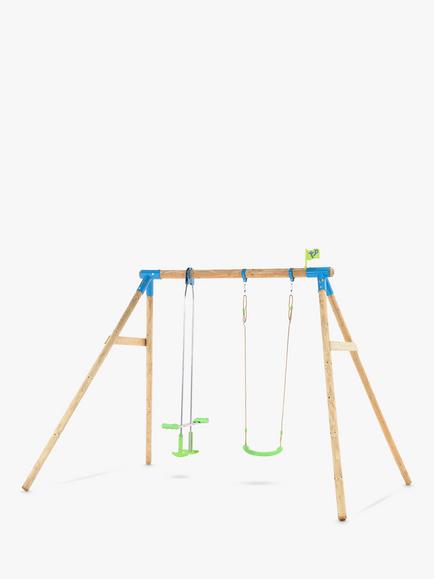 TP Toys Knightswood Glide Run Swing Set - view 2, 