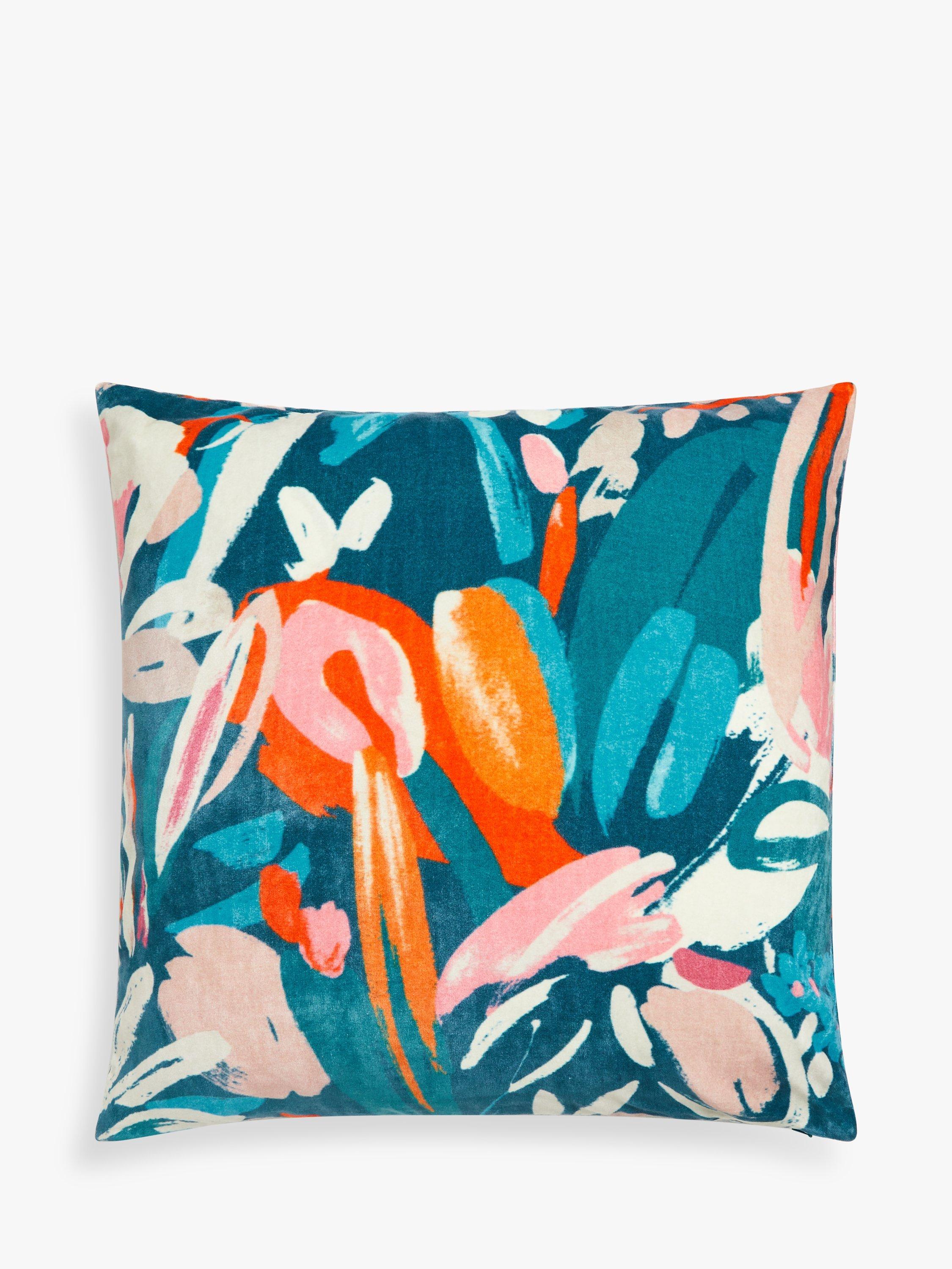 John Lewis Painted Blooms Cushion