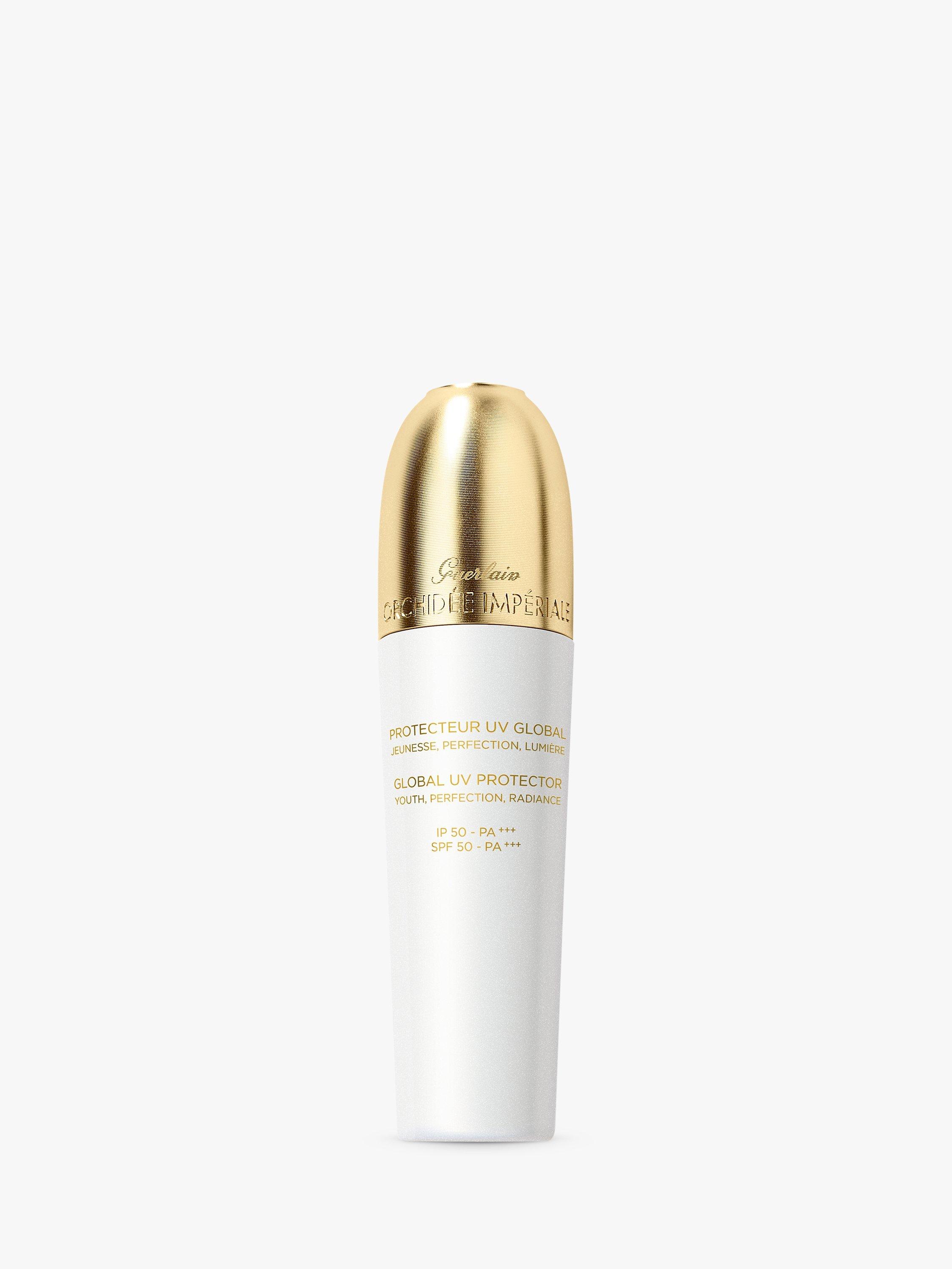 Product image 1 of 3, which shows Guerlain Orchidée Impériale Brightening The Global UV Protector SPF 50 - PA+++, 30ml