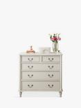 Laura Ashley Clifton 5 Drawer Chest, Grey