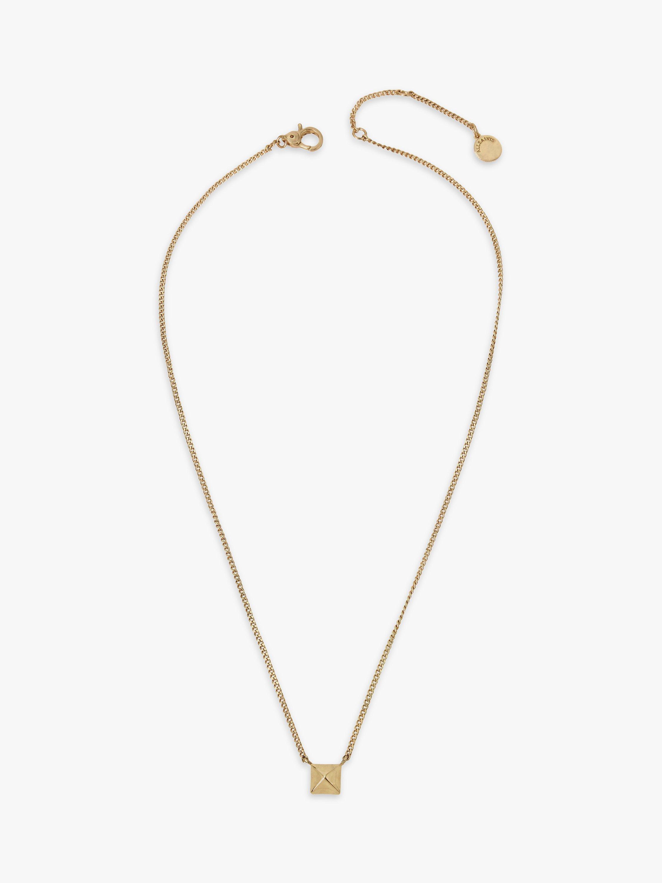 AllSaints Stud Pendant Necklace