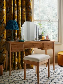 John Lewis Deco Table Mirror, 50 x 55cm, Clear - view 2, Clear