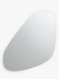 John Lewis Organic Pebble Wall Mirror, 60 x 40cm, Clear