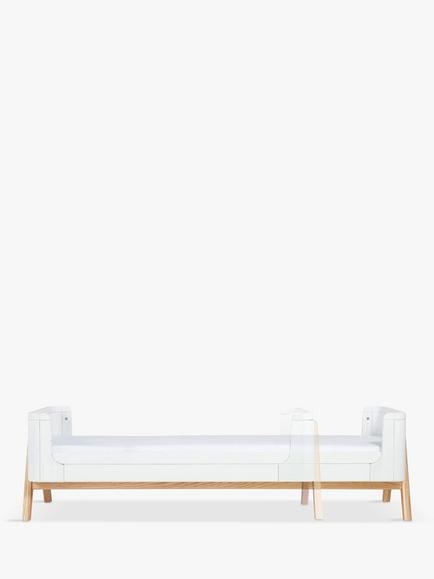 Gaia Baby Hera Junior Bed Extender, Scandi White/Natural