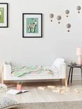 Gaia Baby Hera Junior Bed Extender, Scandi White/Natural