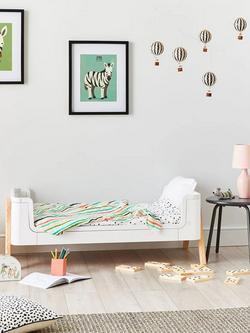 Gaia Baby Hera Junior Bed Extender - view 2, Scandi White/Natural