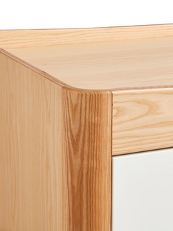 Gaia Baby Hera Scandi Dresser, Natural/Walnut - view 2, Natural/Walnut