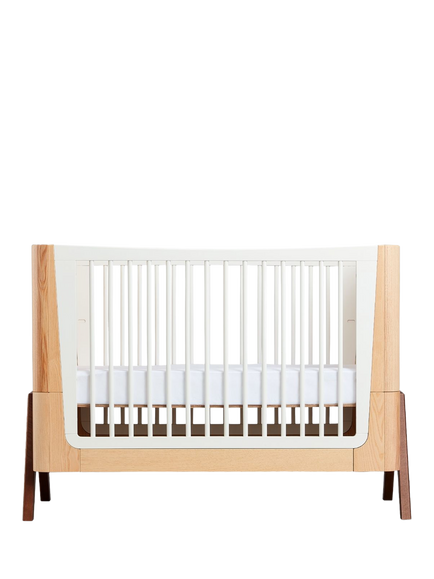 Gaia Baby Hera Cot, Natural/Walnut